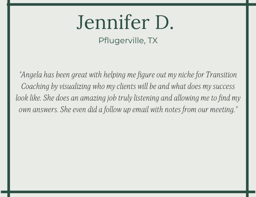 Jennifer Testimonial